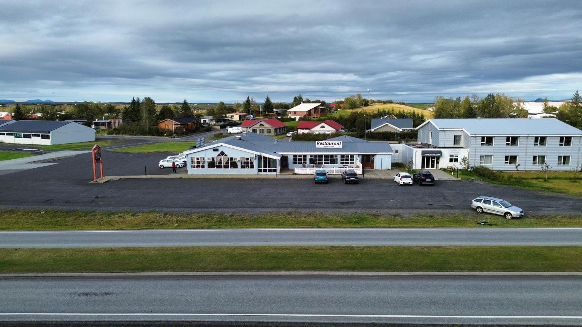 Hotel Kanslarinn Hella Bagian luar foto
